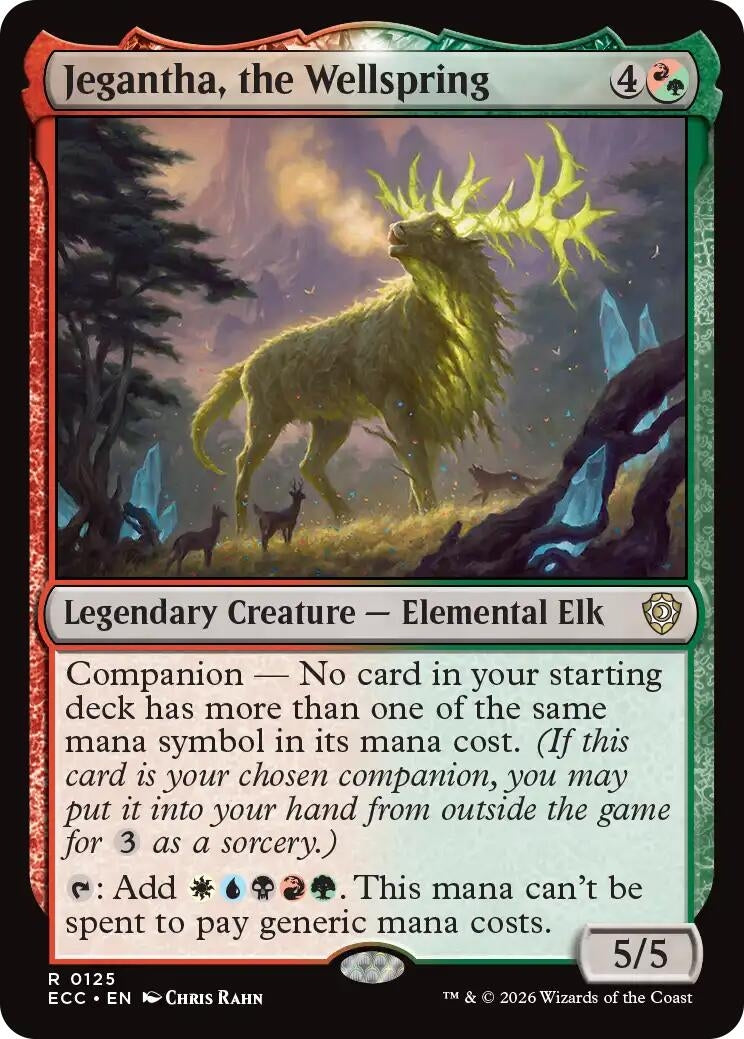 Image for Jegantha, the Wellspring [125] - Magic: The Gathering