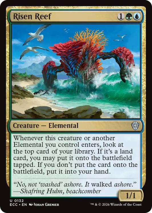 Image for Risen Reef [132] - Magic: The Gathering