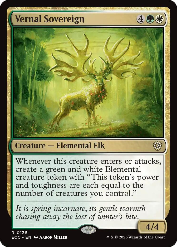 Image for Vernal Sovereign [135] - Magic: The Gathering