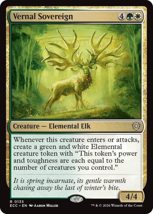 Image for Vernal Sovereign [135] - Magic: The Gathering