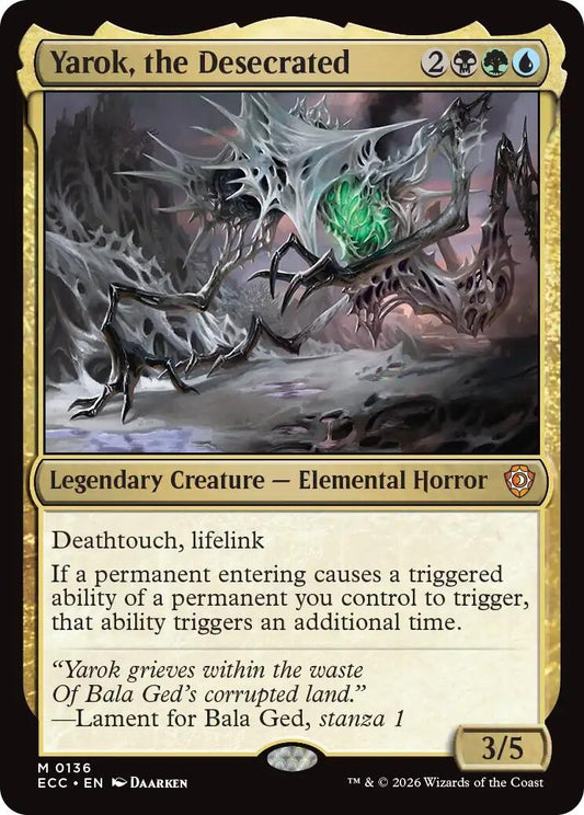 Image for Yarok, the Desecrated [136] - Magic: The Gathering