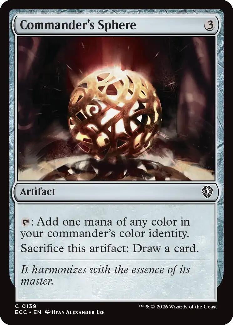 Image for Commander's Sphere [139] - Magic: The Gathering