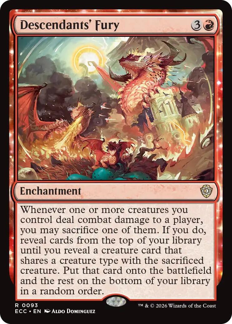 Image for Descendants' Fury [93] - Magic: The Gathering