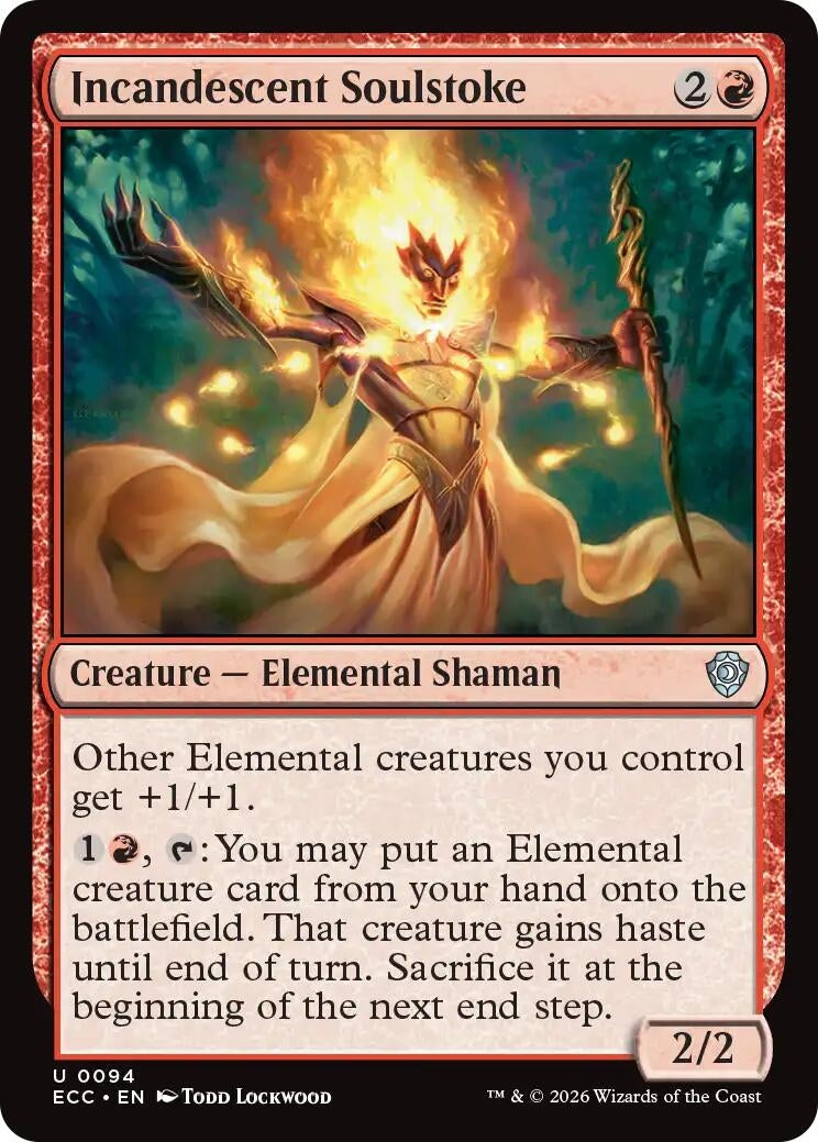 Image for Incandescent Soulstoke [94] - Magic: The Gathering