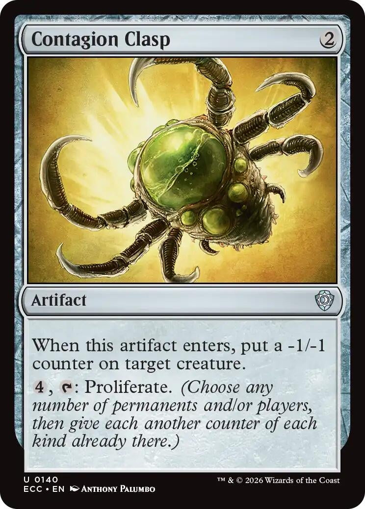 Image for Contagion Clasp [140] - Magic: The Gathering