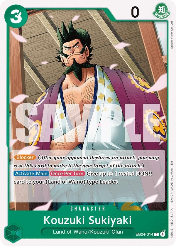 Image for Kouzuki Sukiyaki [EB04-014] - One Piece Card Game