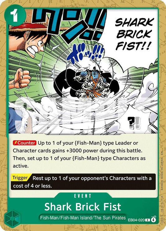 Image for Shark Brick Fist [EB04-020] - One Piece Card Game