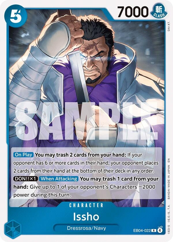 Image for Issho - EB04-022 [EB04-022] - One Piece Card Game