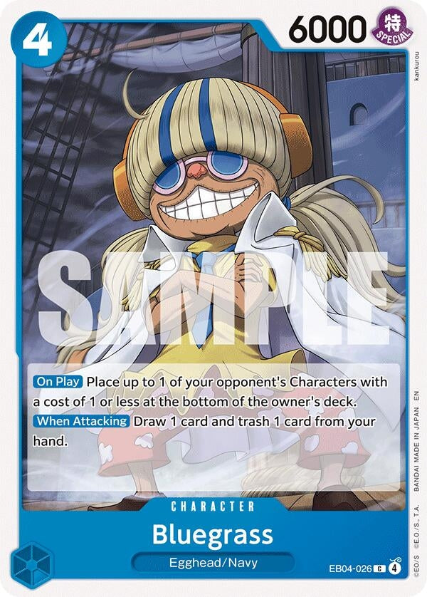 Image for Bluegrass [EB04-026] - One Piece Card Game