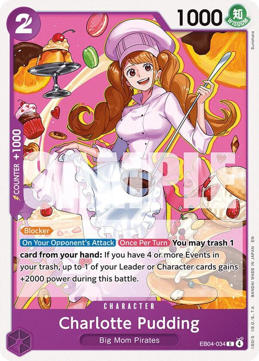 Image for Charlotte Pudding [EB04-034] - One Piece Card Game