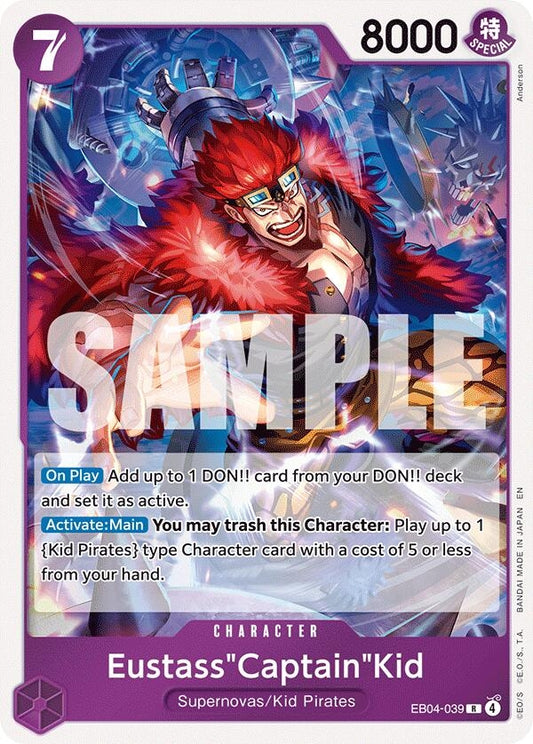 Image for Eustass"Captain"Kid - EB04-039 [EB04-039] - One Piece Card Game