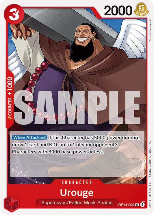 Image for Urouge [OP14-002] - One Piece Card Game