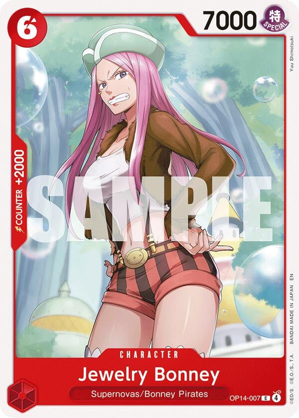 Image for Jewelry Bonney [OP14-007] - One Piece Card Game
