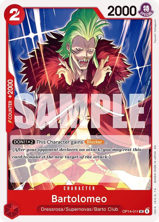 Image for Bartolomeo [OP14-011] - One Piece Card Game