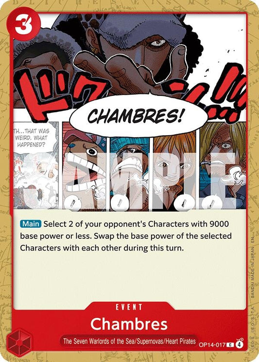 Image for Chambres [OP14-017] - One Piece Card Game