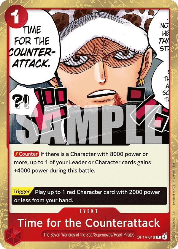 Image for Time for the Counterattack [OP14-018] - One Piece Card Game