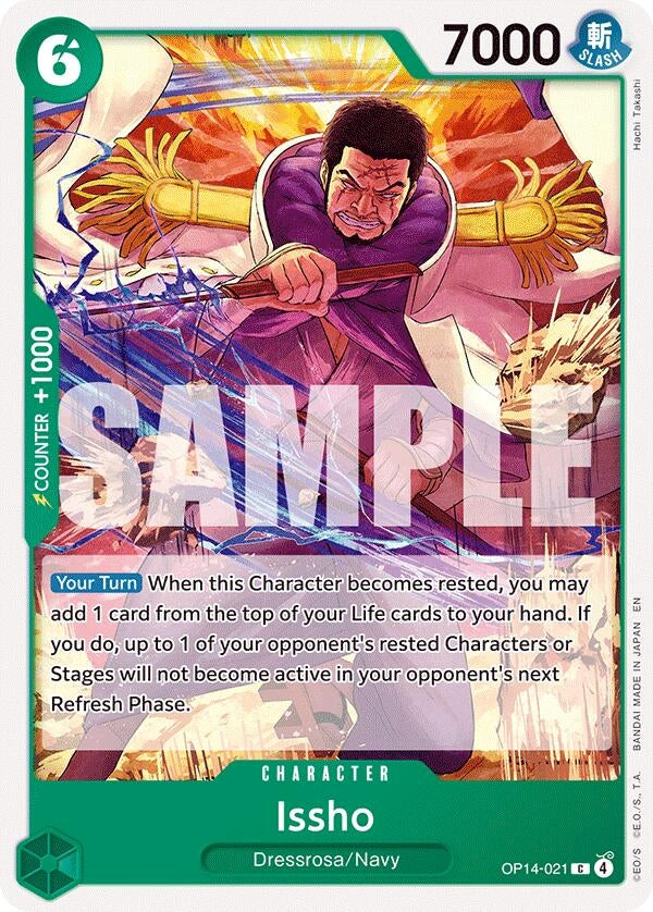 Image for Issho - OP14-021 [OP14-021] - One Piece Card Game
