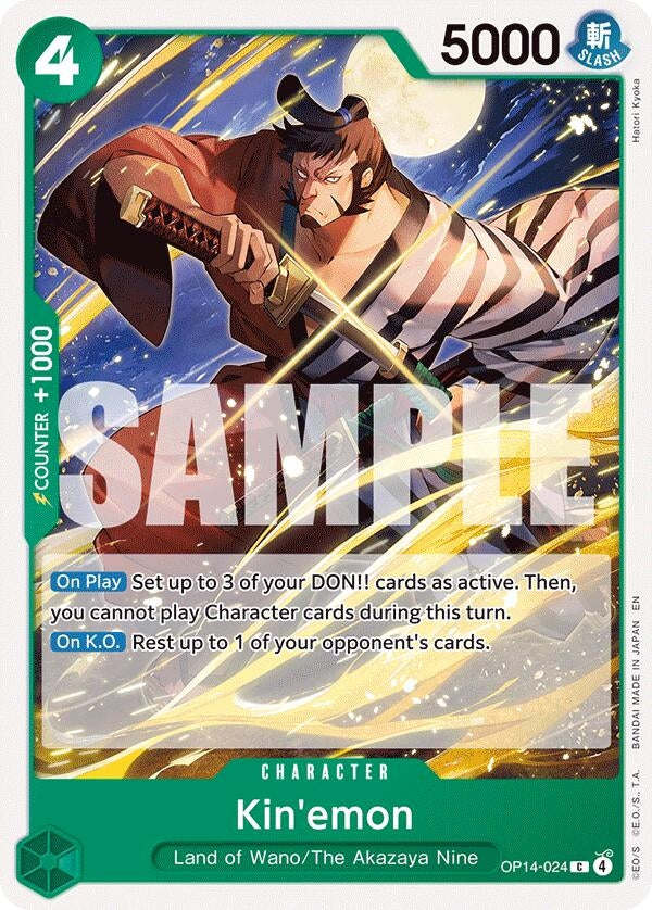 Image for Kin'emon [OP14-024] - One Piece Card Game