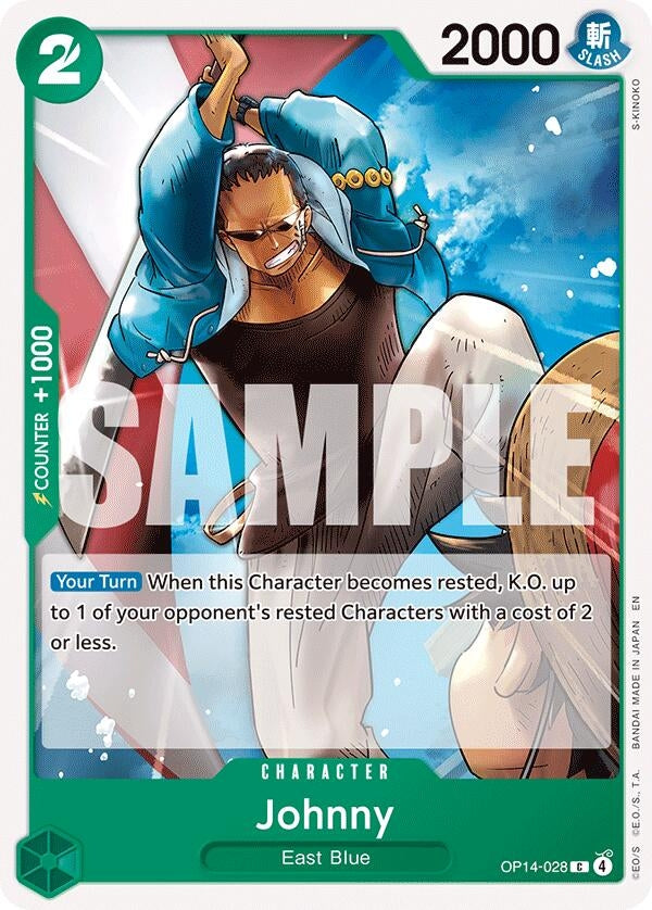 Image for Johnny [OP14-028] - One Piece Card Game