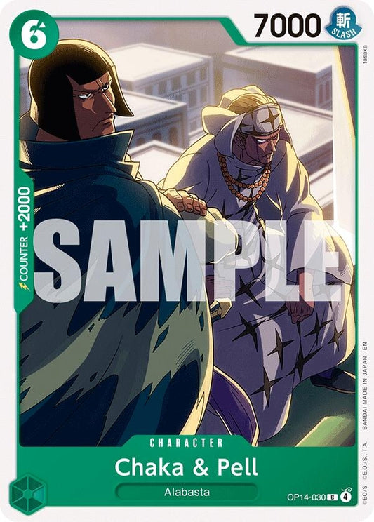 Image for Chaka & Pell - OP14-030 [OP14-030] - One Piece Card Game