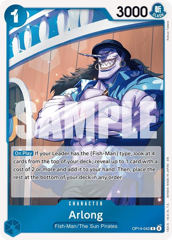 Image for Arlong [OP14-042] - One Piece Card Game