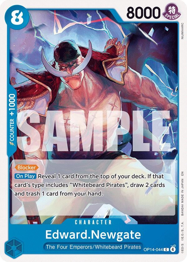 Image for Edward.Newgate [OP14-044] - One Piece Card Game