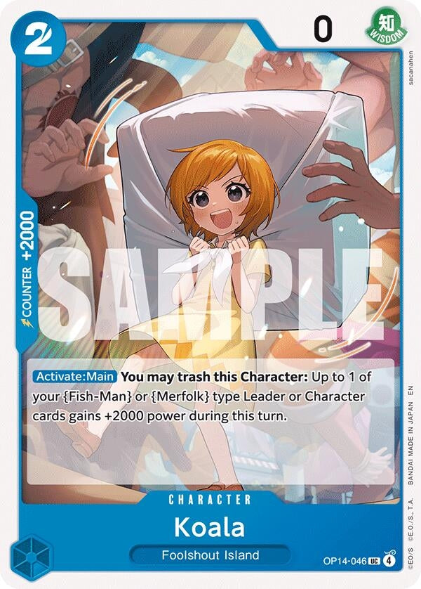 Image for Koala [OP14-046] - One Piece Card Game