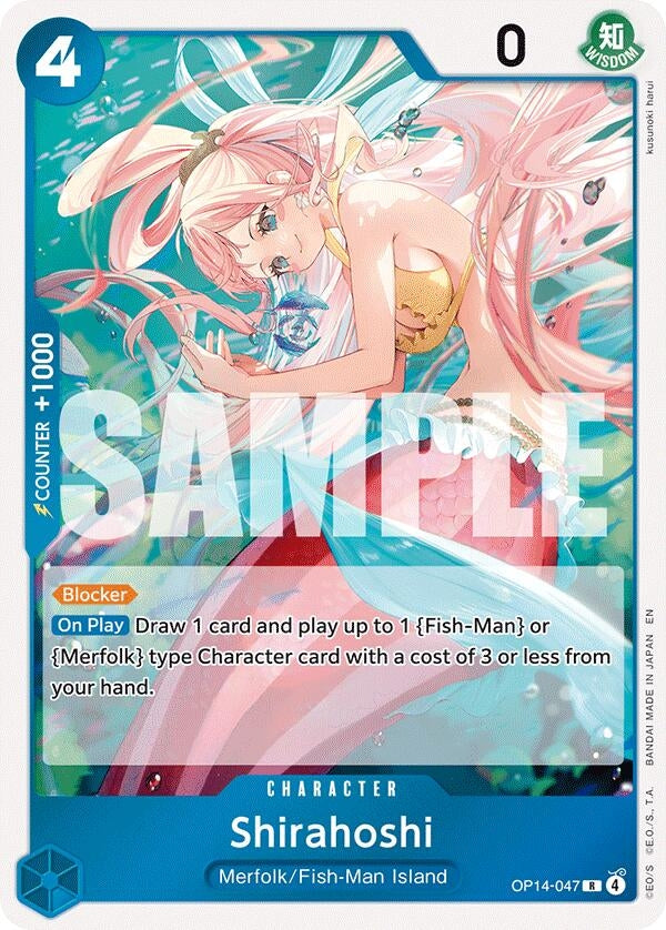 Image for Shirahoshi [OP14-047] - One Piece Card Game