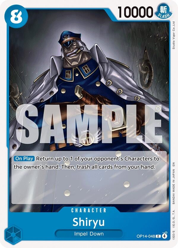 Image for Shiryu [OP14-048] - One Piece Card Game