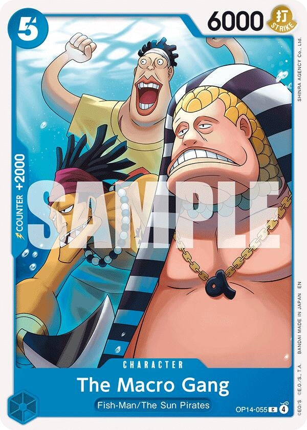 Image for The Macro Gang [OP14-055] - One Piece Card Game