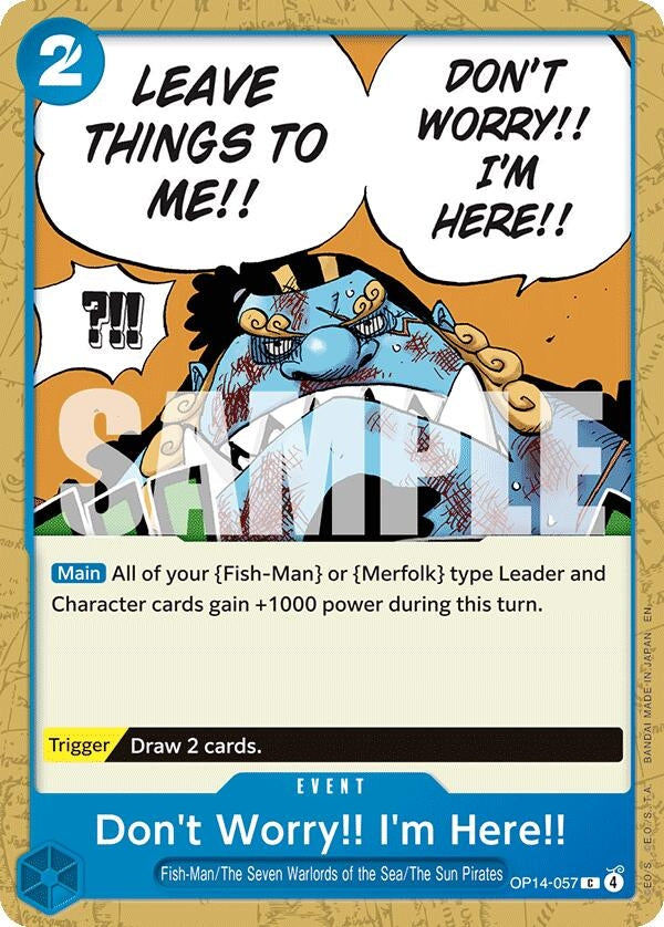 Image for Don't Worry!! I'm Here!! [OP14-057] - One Piece Card Game