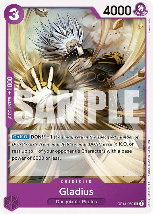 Image for Gladius [OP14-062] - One Piece Card Game