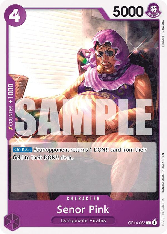 Image for Senor Pink [OP14-065] - One Piece Card Game