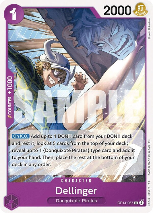 Image for Dellinger [OP14-067] - One Piece Card Game