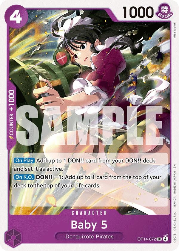 Image for Baby 5 [OP14-072] - One Piece Card Game