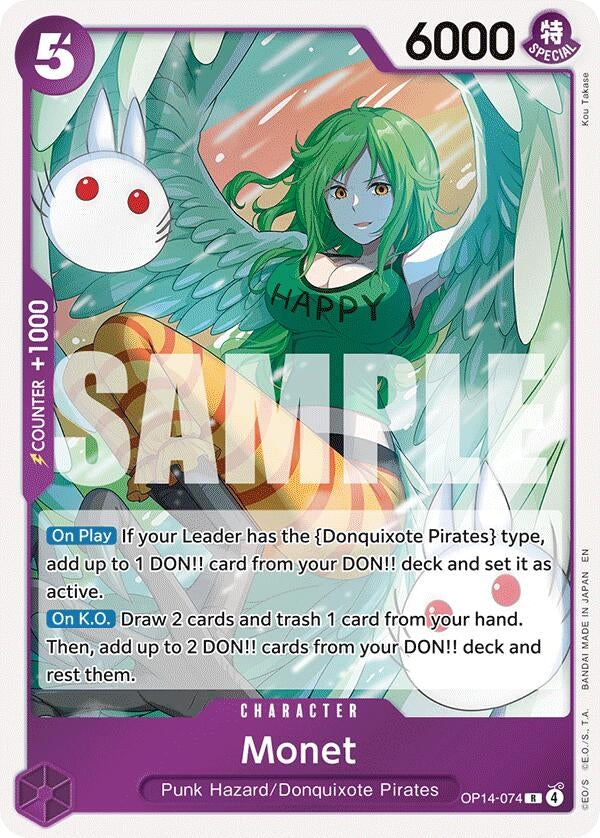 Image for Monet [OP14-074] - One Piece Card Game
