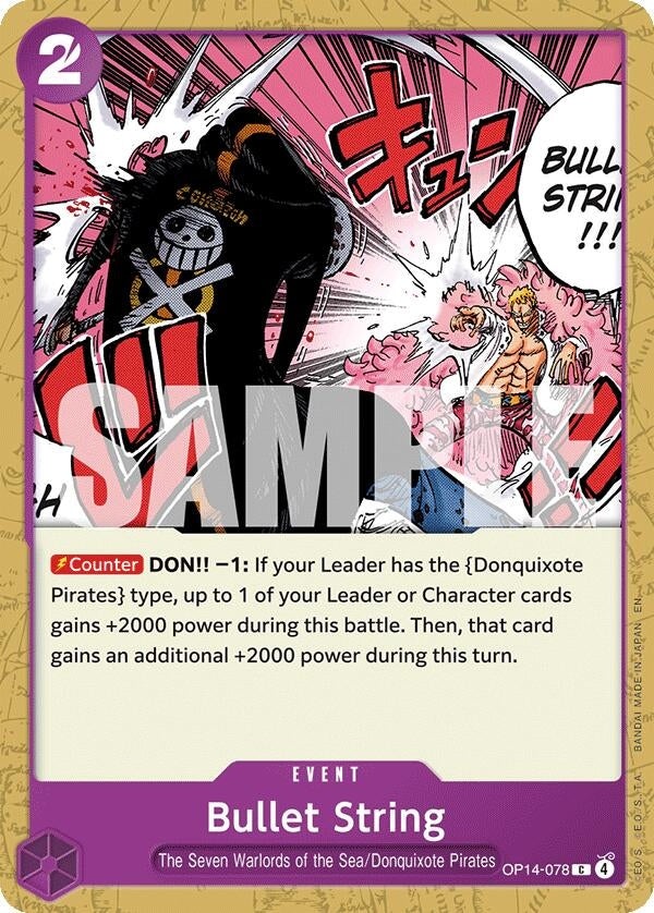 Image for Bullet String [OP14-078] - One Piece Card Game