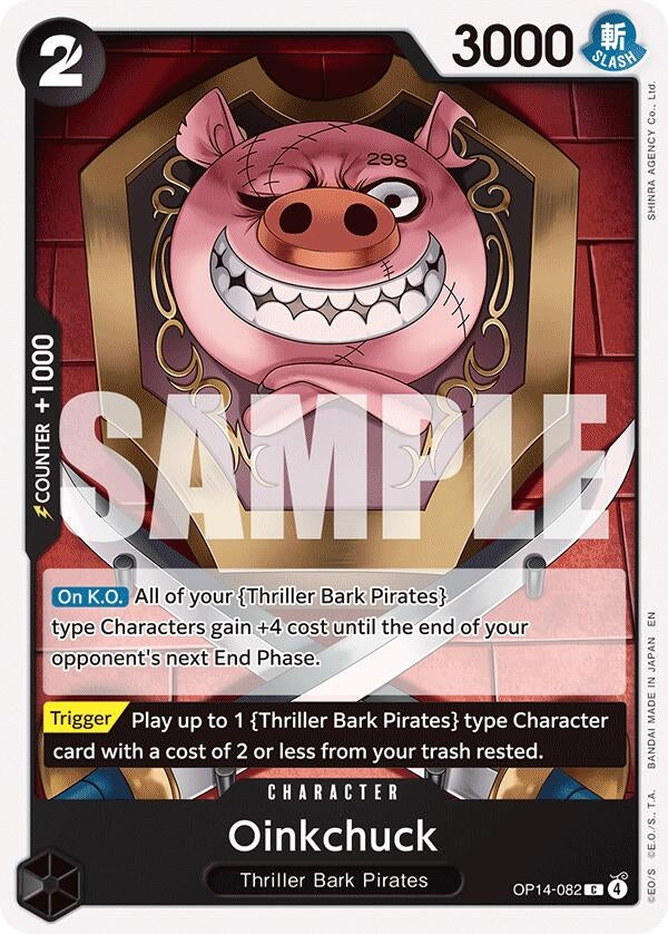 Image for Oinkchuck [OP14-082] - One Piece Card Game