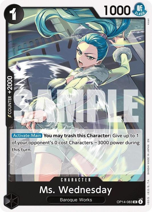 Image for Ms. Wednesday [OP14-083] - One Piece Card Game