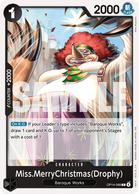 Image for Miss.MerryChristmas(Drophy) [OP14-088] - One Piece Card Game