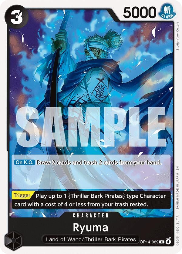 Image for Ryuma [OP14-089] - One Piece Card Game