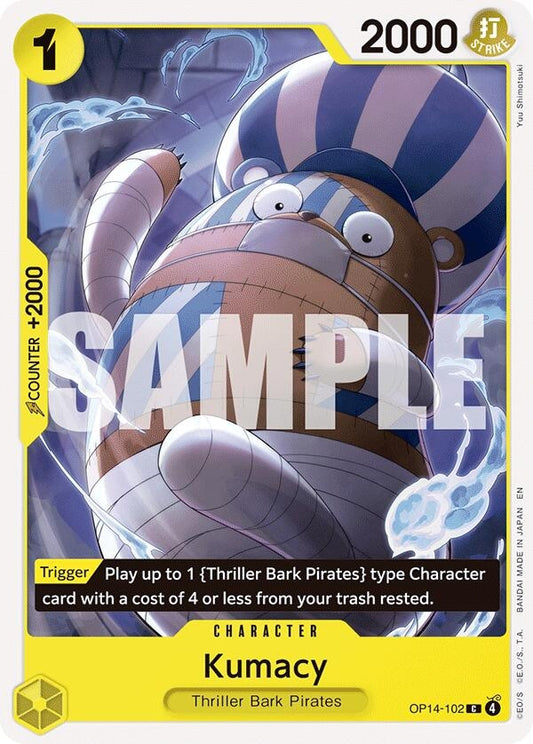 Image for Kumacy [OP14-102] - One Piece Card Game