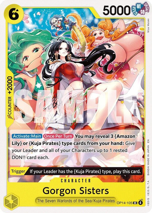 Image for Gorgon Sisters [OP14-105] - One Piece Card Game