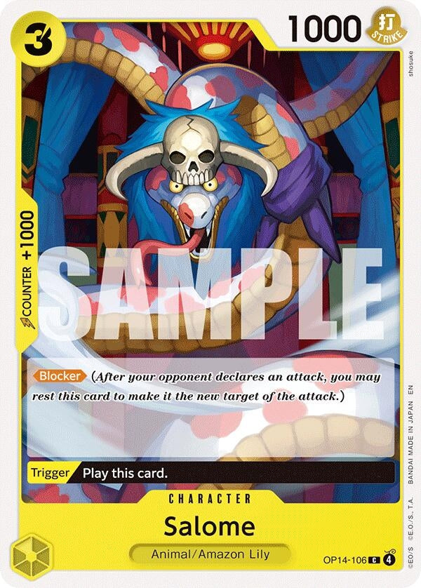 Image for Salome [OP14-106] - One Piece Card Game