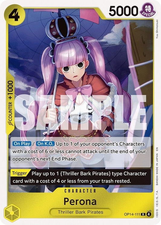 Image for Perona - OP14-111 [OP14-111] - One Piece Card Game