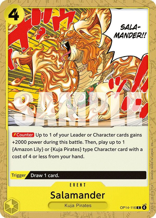 Image for Salamander [OP14-116] - One Piece Card Game