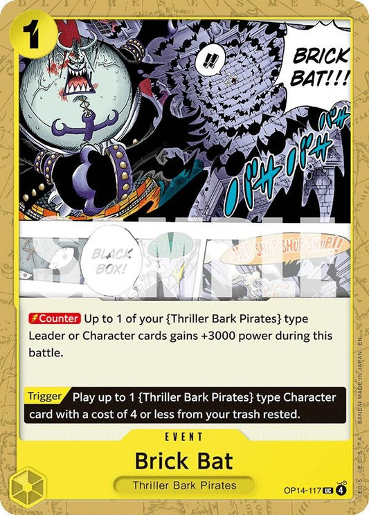Image for Brick Bat [OP14-117] - One Piece Card Game