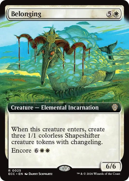 Image for Belonging (Extended Art) [25] - Magic: The Gathering