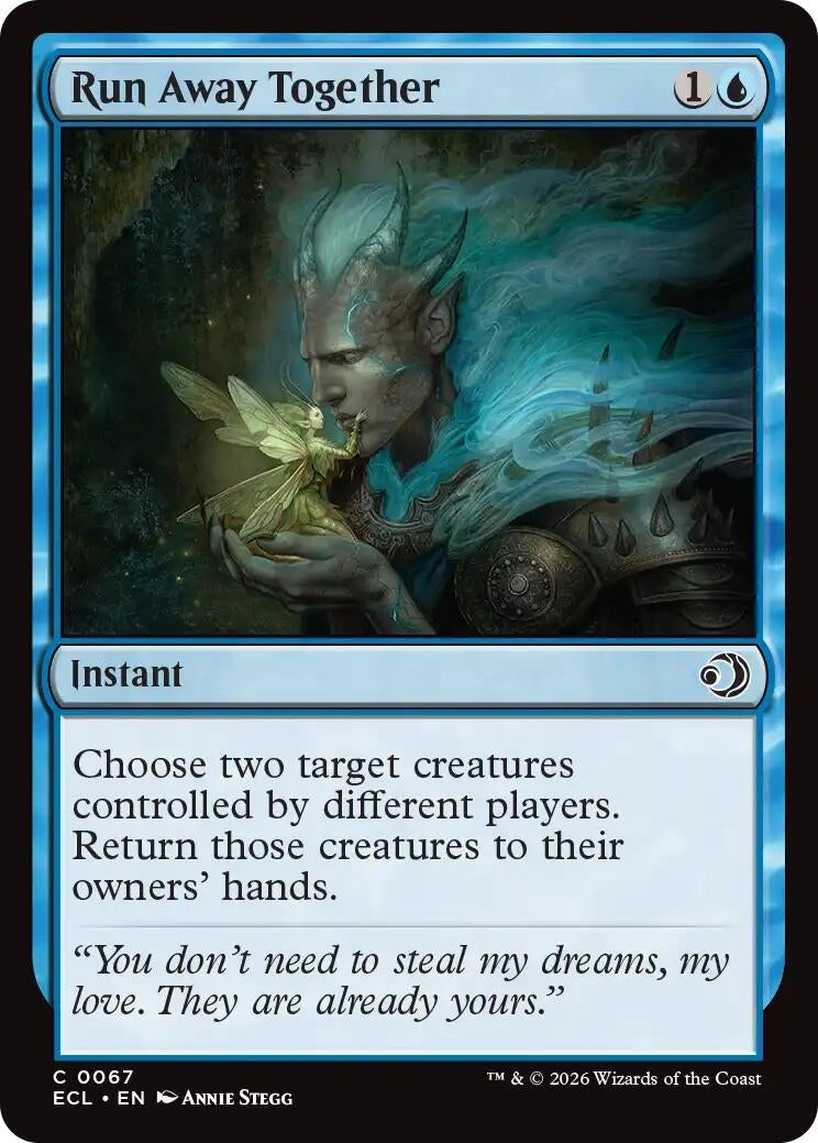 Image for Run Away Together [67] - Magic: The Gathering