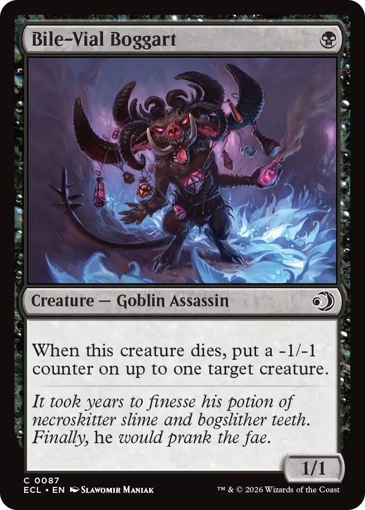 Image for Bile-Vial Boggart [87] - Magic: The Gathering